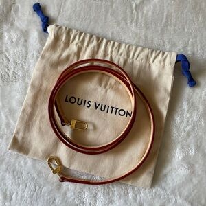 Louis Vuitton Leather Strap